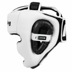 Fighting S2 GEL Power Full Training Headgear -Boxing Equipment Sales Store FSPGHGF WH BK 3