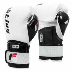 Fighting S2 GEL Power Sparring Gloves -Boxing Equipment Sales Store FSPGSG WH BK 002