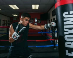 Fighting S2 GEL Power Training Gloves -Boxing Equipment Sales Store FSPGTGBKWH 1