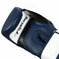 Fighting Force Leather Bag Gloves -Boxing Equipment Sales Store FTGFBG BL WH BK 5