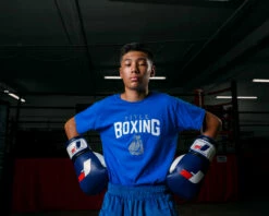 Fighting Force Leather Bag Gloves -Boxing Equipment Sales Store FTGFBGBLWHBK 2