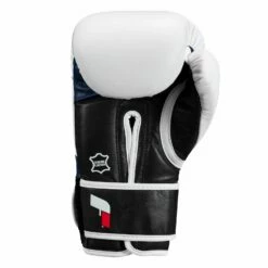 Fighting Ferocity Leather Training Gloves 27 Fighting Ferocity Leather Training Gloves -Boxing Equipment Sales Store FTGTG WH BK BL 4