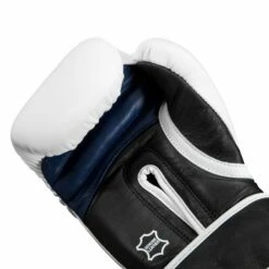 Fighting Ferocity Leather Training Gloves 28 Fighting Ferocity Leather Training Gloves -Boxing Equipment Sales Store FTGTG WH BK BL 5