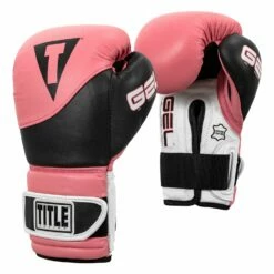 TITLE Boxing Gel Suspense Training Gloves -Boxing Equipment Sales Store GSTGE PK BK 02