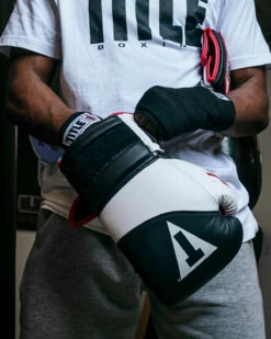 TITLE Boxing Gel Suspense Training Gloves -Boxing Equipment Sales Store GSTGEBKWH 1