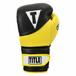 TITLE Boxing Gel Suspense V2T Training Gloves -Boxing Equipment Sales Store GSTGEV2T BK YE 03