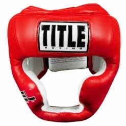 TITLE Boxing Gel World Full Face Training Headgear -Boxing Equipment Sales Store GTHGF RD 2