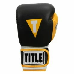 TITLE Boxing Gel World V2T Bag Gloves -Boxing Equipment Sales Store GTWBGV2T BK YE 03