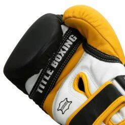 TITLE Boxing Gel World V2T Bag Gloves -Boxing Equipment Sales Store GTWBGV2T BK YE 05