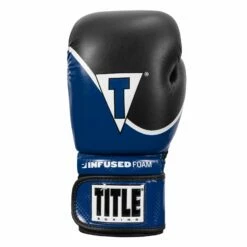 TITLE Boxing Infused Foam Interrogate Training Gloves 2.0 -Boxing Equipment Sales Store IFAITG2 BL BK 03