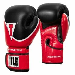 TITLE Boxing Infused Foam Interrogate Training Gloves 2.0 -Boxing Equipment Sales Store IFAITG2 RD BK 2