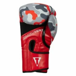 TITLE Boxing Infused Foam Camo Color Pop Bag Gloves -Boxing Equipment Sales Store IFSCPBG GR RD 4