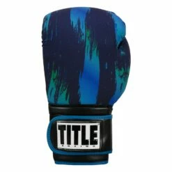 TITLE Boxing Infused Foam Electric Bag Gloves -Boxing Equipment Sales Store IFSEBG BL GN 03