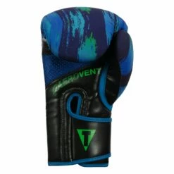 TITLE Boxing Infused Foam Electric Bag Gloves -Boxing Equipment Sales Store IFSEBG BL GN 04