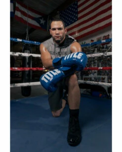 TITLE Boxing Inferno Intensity Elastic Training Gloves -Boxing Equipment Sales Store ITGEIBLWH 1