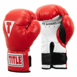 TITLE Classic Kid & Youth Boxing Gloves 2.0 34 TITLE Classic Kid & Youth Boxing Gloves 2.0 -Boxing Equipment Sales Store KGLV2 RD WH BK 02