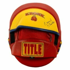 Emanuel Steward's KRONK Boxing Gym Leather Punch Mitts -Boxing Equipment Sales Store KNKPM 3