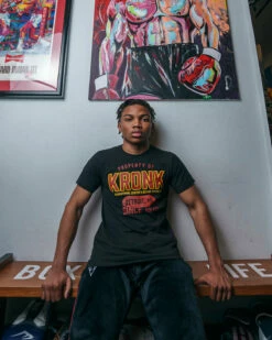 TITLE Boxing Legacy Property Of KRONK Tee -Boxing Equipment Sales Store KNKTS4BK 1