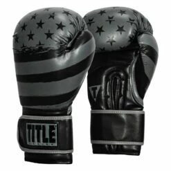 TITLE Boxing Liberty Bag Gloves -Boxing Equipment Sales Store LBTBG BK GR 2