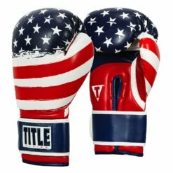 TITLE Boxing Liberty Bag Gloves -Boxing Equipment Sales Store LBTBG RD WH BL 2