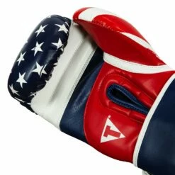 TITLE Boxing Liberty Bag Gloves -Boxing Equipment Sales Store LBTBG RD WH BL 5