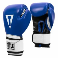 TITLE Boxing Premium Leather Performance Training Gloves 23 TITLE Boxing Premium Leather Performance Training Gloves -Boxing Equipment Sales Store LPTG BL WH BK 002