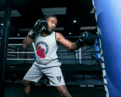 TITLE Boxing Vintage Hanging Gloves Tank -Boxing Equipment Sales Store LTA7GR 1