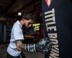 TITLE Boxing Spark Bag Gloves 16 TITLE Boxing Spark Bag Gloves -Boxing Equipment Sales Store OASPBGWHBK 4