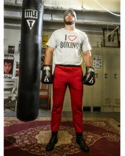 TITLE Boxing Old School Jogger Sweatpants -Boxing Equipment Sales Store OSJSP RD