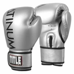 TITLE Platinum Prolific Boxing Bag Gloves -Boxing Equipment Sales Store PLBG SV BK 2