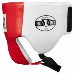Pro Mex Avanzado No-Foul Protector 2.0 -Boxing Equipment Sales Store PMPNF2 RD WH 3