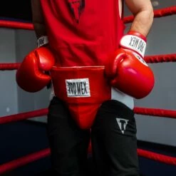 Pro Mex Avanzado No-Foul Protector 2.0 -Boxing Equipment Sales Store PMPNF2RDWH 1