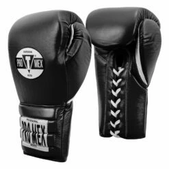 Pro Mex Professional Lace Sparring Gloves V3.0 -Boxing Equipment Sales Store PMTGL3 BK 002