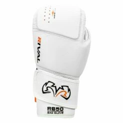Rival Boxing Intelli-Shock Leather Bag Gloves -Boxing Equipment Sales Store RB50 WH 3
