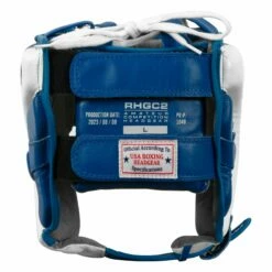 Rival Boxing Amateur Competition Headgear -Boxing Equipment Sales Store RHGC2 BL WH 4