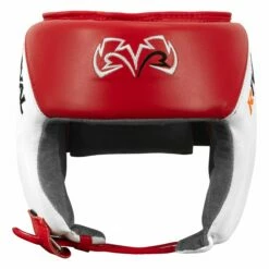 Rival Boxing Amateur Competition Headgear -Boxing Equipment Sales Store RHGC2 RD WH 2