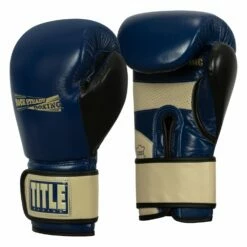 TITLE Boxing Rock Steady Leather Training Gloves -Boxing Equipment Sales Store RSBVLTTG BL TN 2