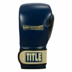 TITLE Boxing Rock Steady Leather Training Gloves -Boxing Equipment Sales Store RSBVLTTG BL TN 3
