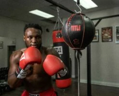 TITLE Boxing Retro Style Leather Double End Bag -Boxing Equipment Sales Store RSLDEB 7