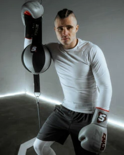 SCYntz Leather Double End Bag -Boxing Equipment Sales Store SCYDEBGRBK 2