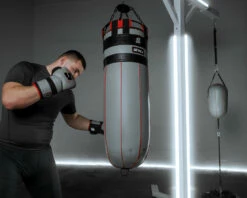 SCYntz Leather Bullet Heavy Bag -Boxing Equipment Sales Store SCYHBGRBK 1