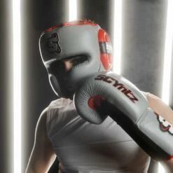 SCYntz Leather Headgear -Boxing Equipment Sales Store SCYHGGRRD 2