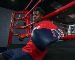 TITLE Boxing Sugar Ray Leonard 1976 Montreal Special Edition Leather Training Gloves 18 TITLE Boxing Sugar Ray Leonard 1976 Montreal Special Edition Leather Training Gloves -Boxing Equipment Sales Store SRLOTGBLRD 4