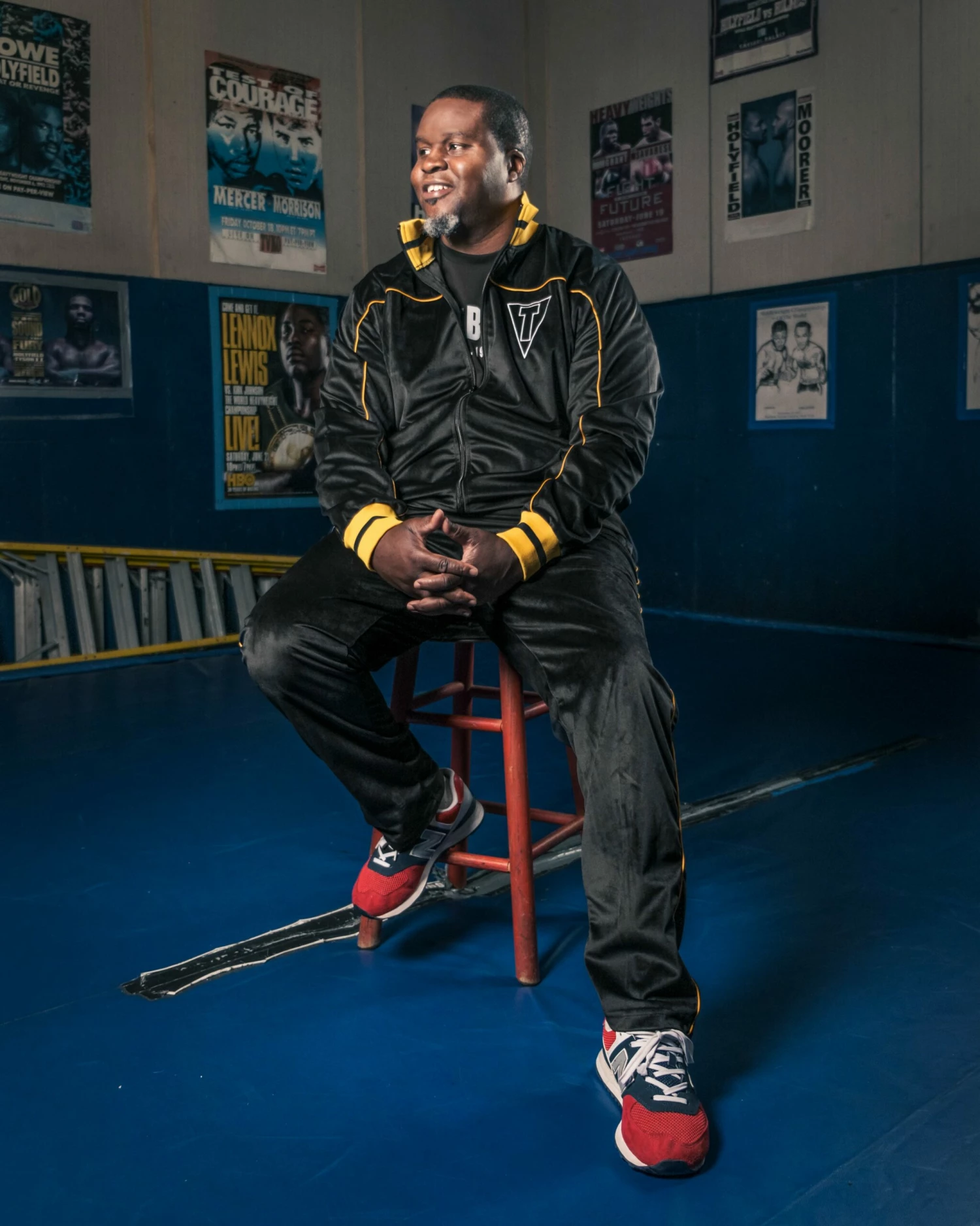 TITLE "Boxing Ain't Easy" Velour Warm Up 2 TITLE "Boxing Ain't Easy" Velour Warm Up - Image 2