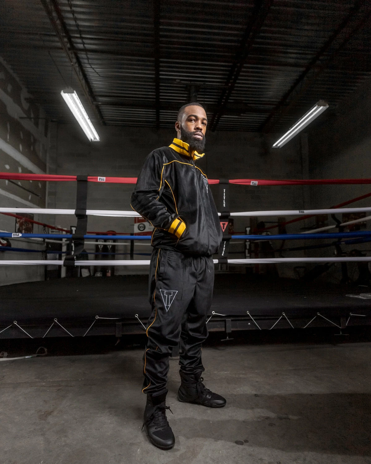 TITLE "Boxing Ain't Easy" Velour Warm Up 6 TITLE "Boxing Ain't Easy" Velour Warm Up - Image 6