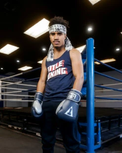 TITLE Boxing Vintage Block Logo Tank -Boxing Equipment Sales Store TBCT140NV