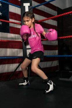 TITLE Boxing Speed-Flex Encore Mid-Top Shoes -Boxing Equipment Sales Store TBS1BK WH