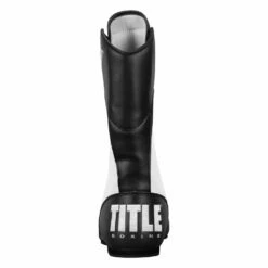 TITLE Boxing Speed-Flex Encore High-Top Shoes 36 TITLE Boxing Speed-Flex Encore High-Top Shoes -Boxing Equipment Sales Store TBS2 BK WH 3
