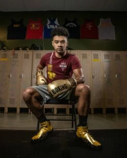 TITLE Boxing Ring Mamba Shoes 37 TITLE Boxing Ring Mamba Shoes -Boxing Equipment Sales Store TBS20 GD BK