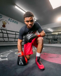 TITLE Boxing Predator II Shoes 2.0 -Boxing Equipment Sales Store TBS39RDBK 1 2